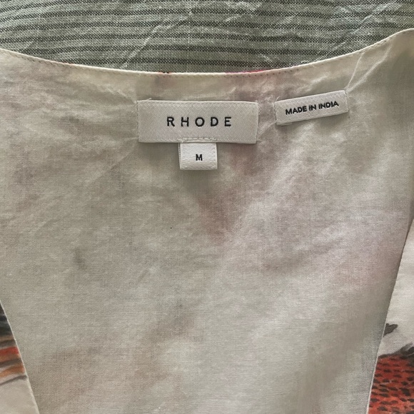 RHODE Vintage 70’s Animal side tie top MED - Picture 6 of 8